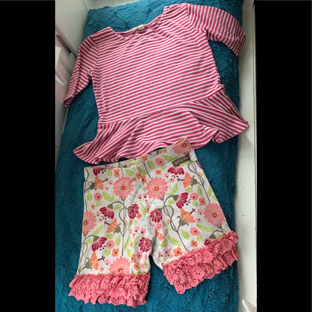 $28 for lot of 3 or $12 each Appaman top, Boden skirt, Matilda Jane Shorties